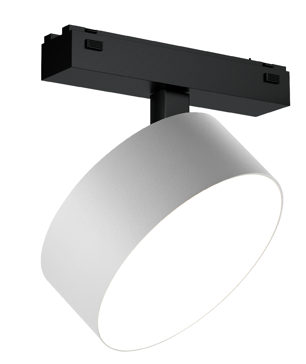 Трековый магнитный светильник iLedex Vision 4825-047-D140-20W-110DG-3000K-WH