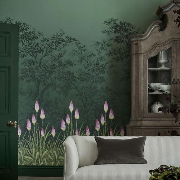 Панно Little Greene 0251UBNIGHT Upper Brook St. Night Garden