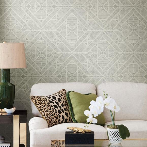 Обои York TC2702 Diamond Macrame Beige