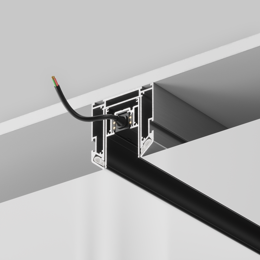 Алюминиевый профиль Maytoni Technical Magnetic track system Gravity TRA010MP-212S