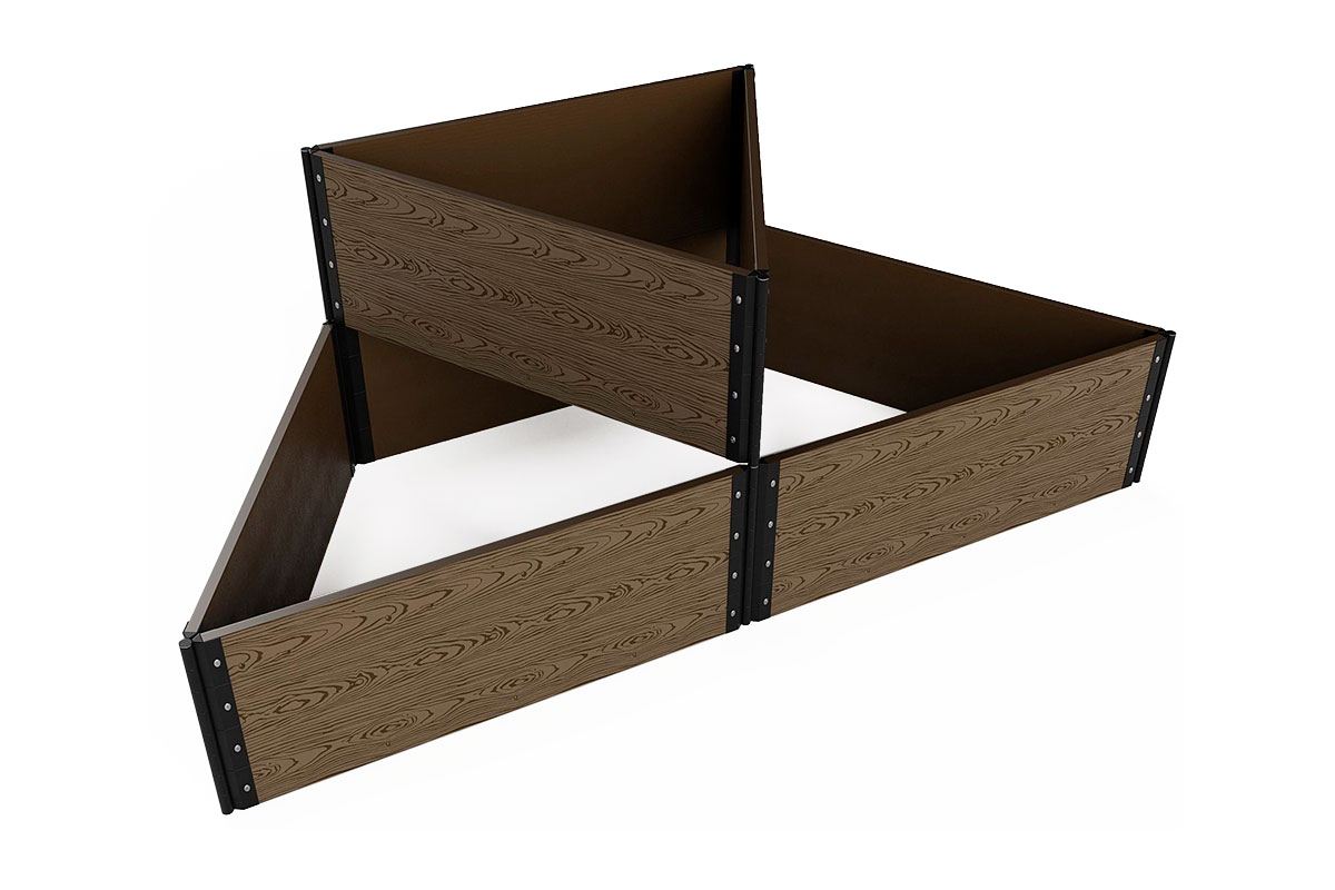 Доска грядочная Holzhof 300*30*2950мм, тиснение 3D