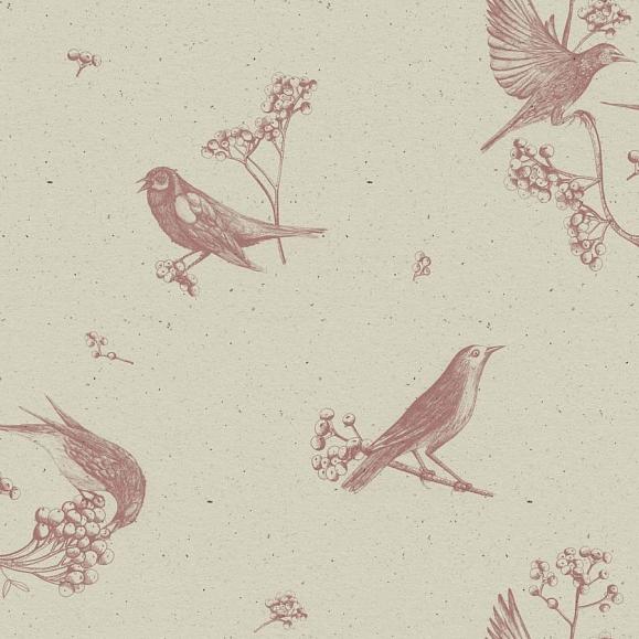 Обои Coordonne 9500070V Sweet Birds Papirus