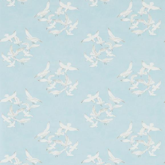 Обои Sanderson 214585 Seagulls Blue