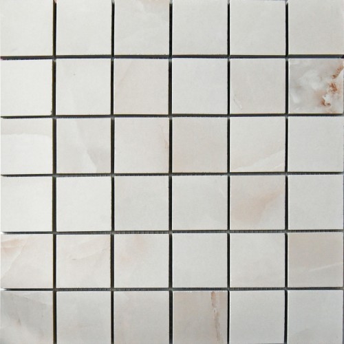 Mosaico Onix Miel Polished 5x5 N40003
