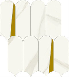 ITALON / ИТАЛОН METROPOLIS Calacatta Mosaico Elegant Матовый