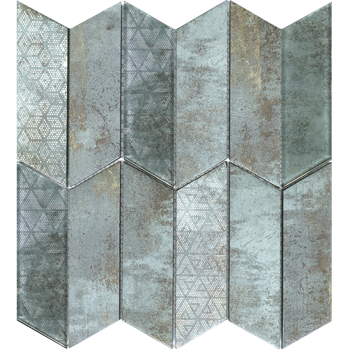 Rhomboid Verdigris 29,8x29,8x0,8