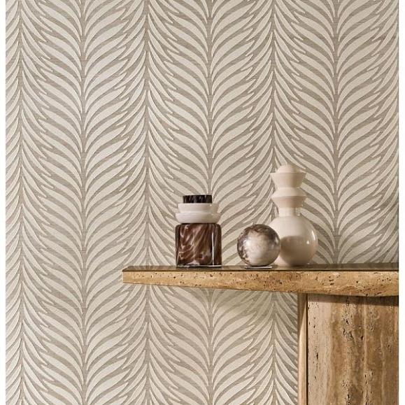 Обои Casamance 71510131 Ornementa Ivoire argent