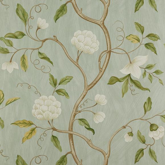 Обои Colefax and Fowler 07949/04 Snow Tree Aqua