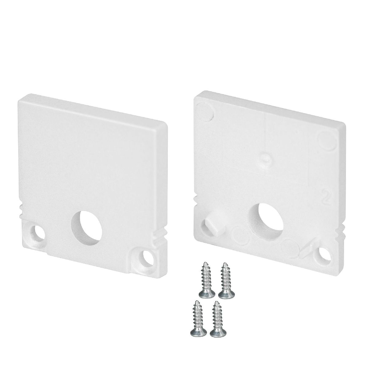Заглушка Arlight SL-SLIM20-H20 WHITE с отверстием 047634