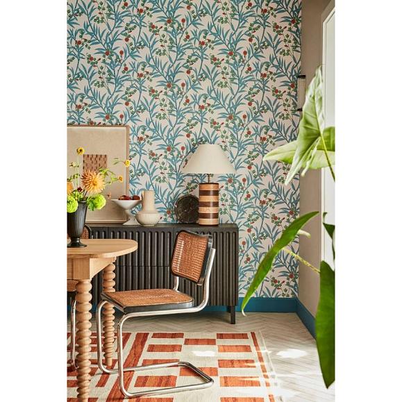 Обои Little Greene 0267BAHEATZ Bamboo Floral Heat