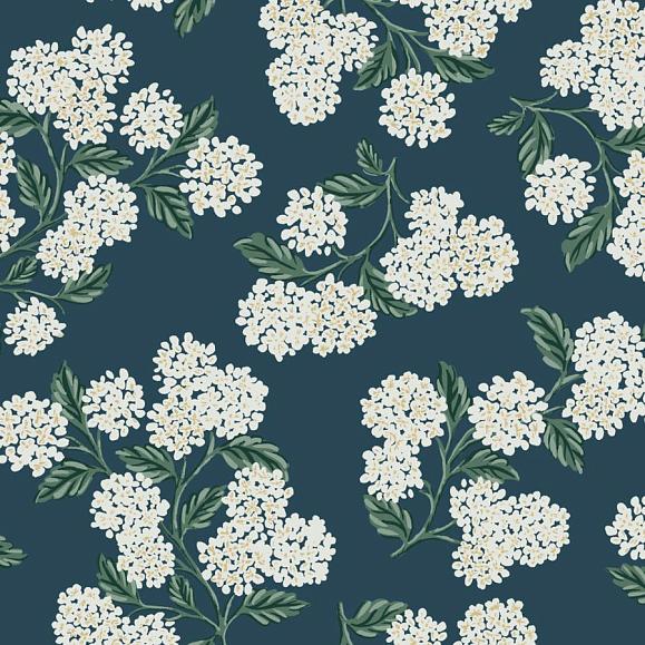 Обои York RP7395 Hydrangea Teal