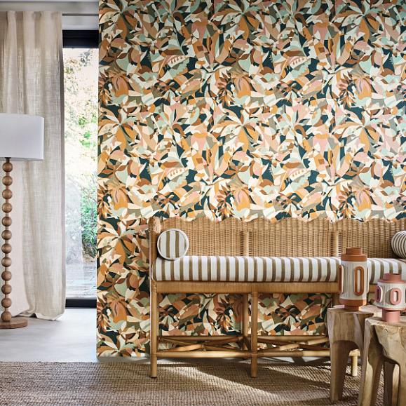 Обои Casamance 75880712 Plongeon Céladon/ambre