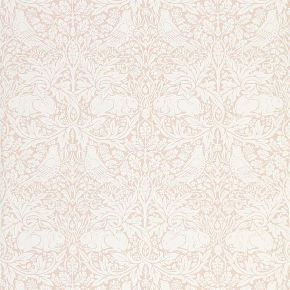 Обои Morris 216533 Pure Brer Rabbit Faded Sea Pink
