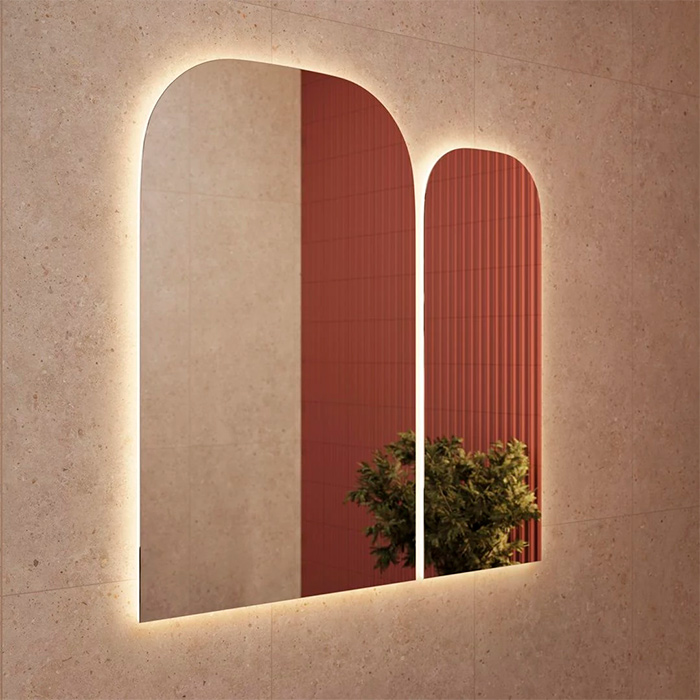 Kerama Marazzi Vetrata Зеркало R 40х103.5см., сенсор со сменой цвета подсветки и антизапотеванием