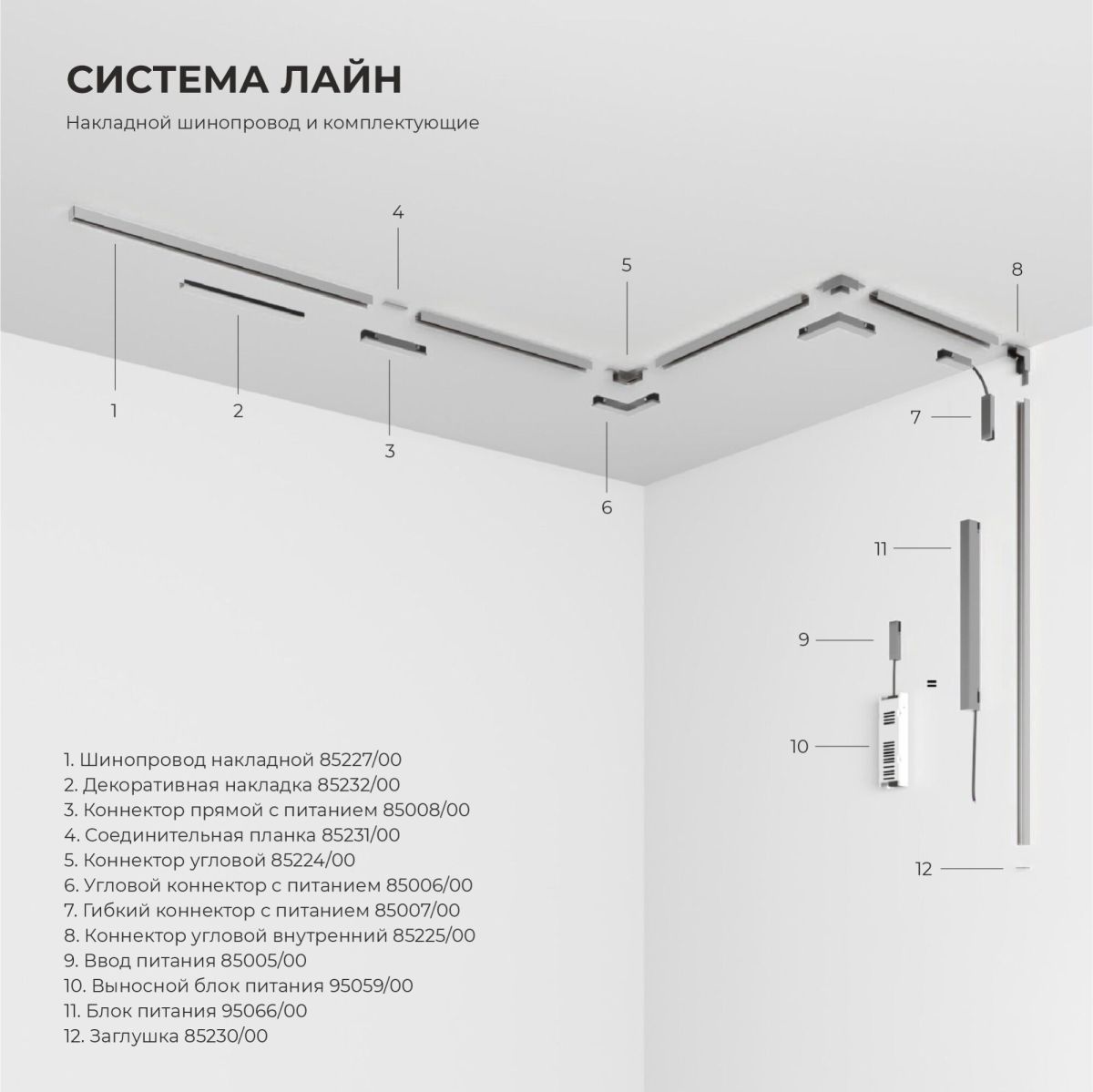 Блок питания Elektrostandard Line Magnetic 150W (никель) 95066/00 4690389220838 a072718