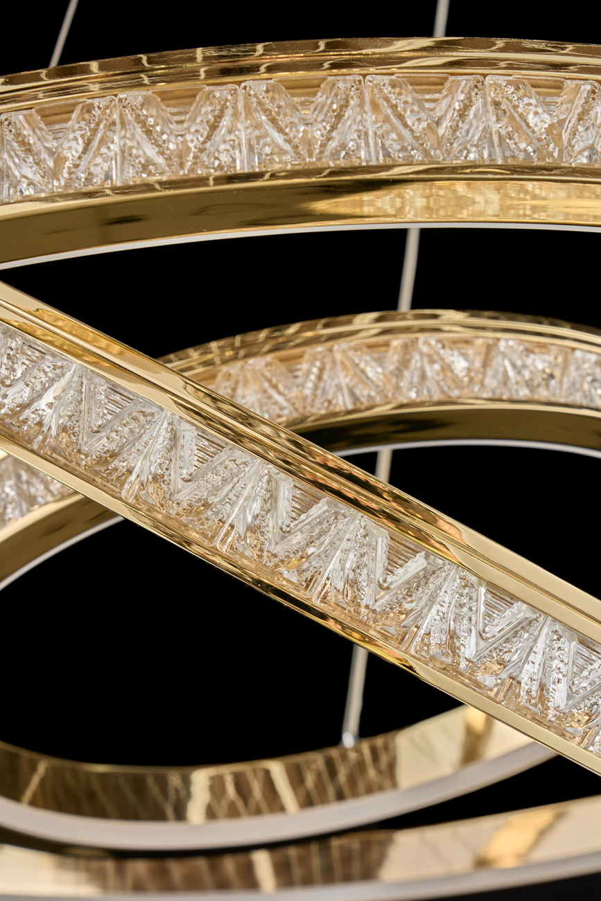Подвесная люстра Aida LE7707/800-3K Gold
