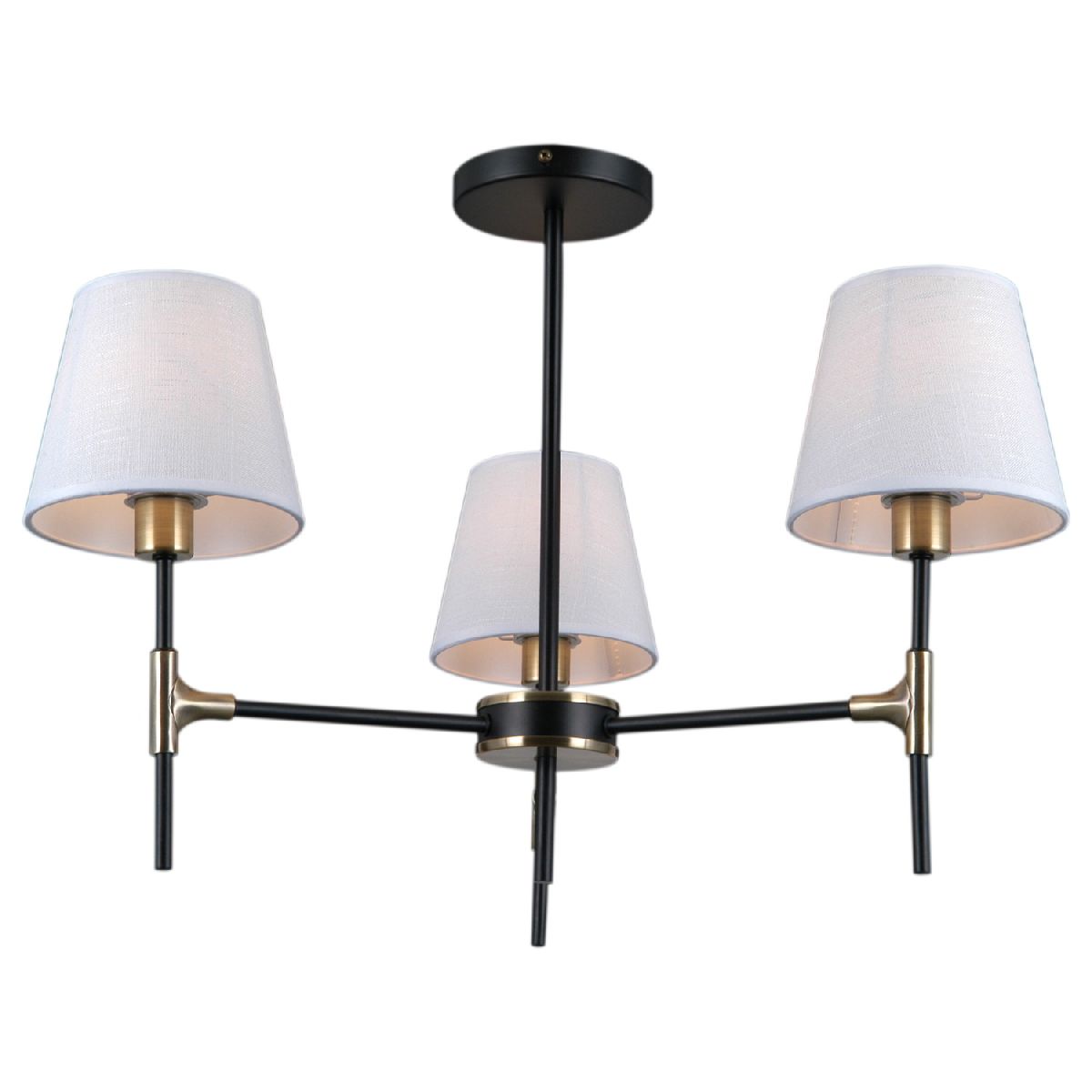 Люстра на штанге Illumico IL0185-3CSQ-24 BK AB CASTOR