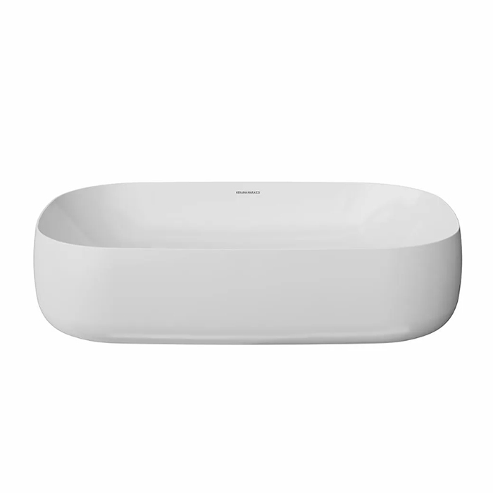 Kerama Marazzi Magica Раковина накладная, 64.5х42см., без отв., цвет: белый глянцевая