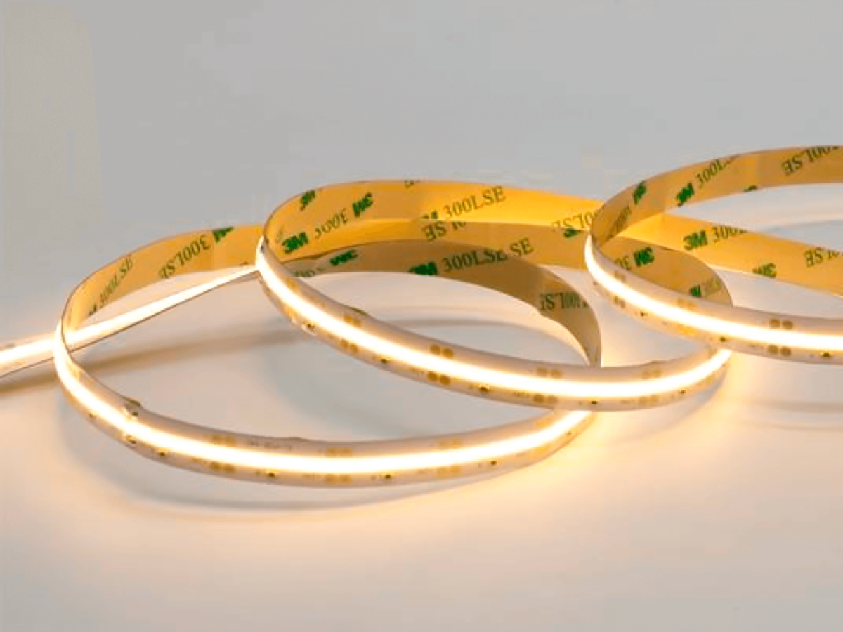 Светодиодная лента SWG PRO COB320-24-6-WW теплый белый 24В IP20 6Вт/м 320 LED/м 00-00044155