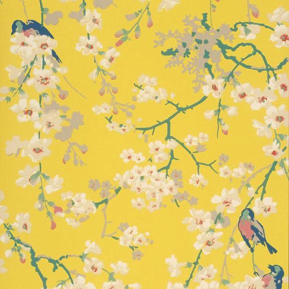 Обои Little Greene 0260MAYELLO Massingberd Blossom Yellow