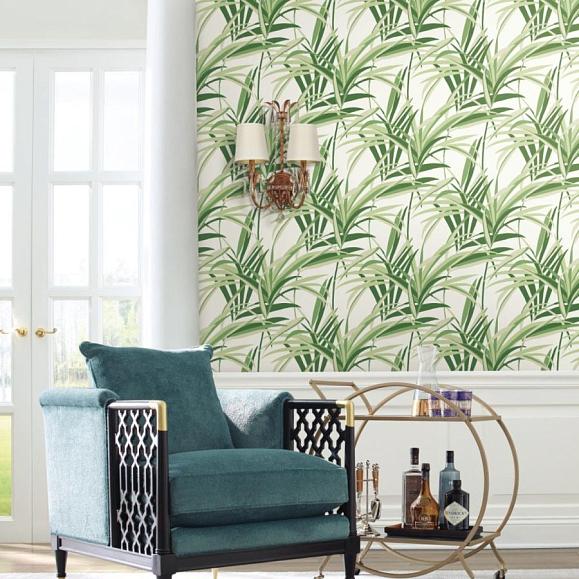 Обои York TC2601 Tropical Paradise Greens/White