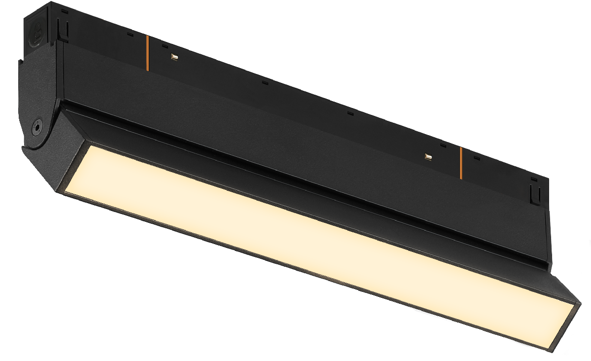 Трековый магнитный светильник iLedex Vision 4822-004-L300-12W-110DG-3000K-BK