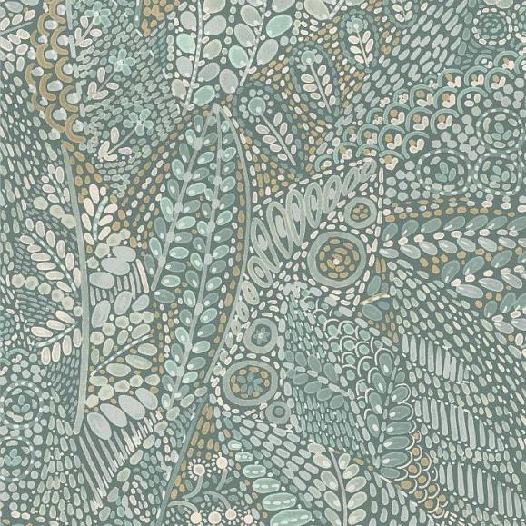 Обои Casamance 76310814 Talavera Céladon/amande