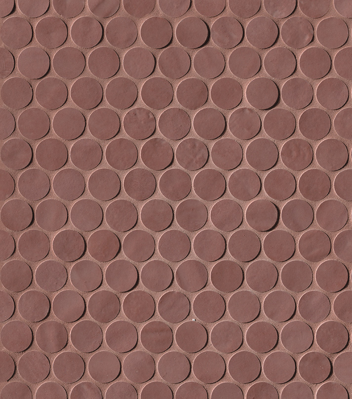 Flame Round Mosaico 29.5x32.5