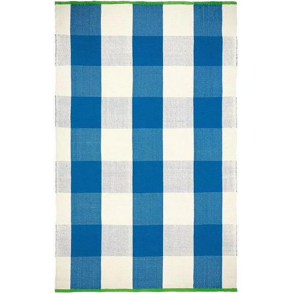 Ковер Designers Guild RUGDG0814 Outdoor Saliya Cobalt 120 x 180 см