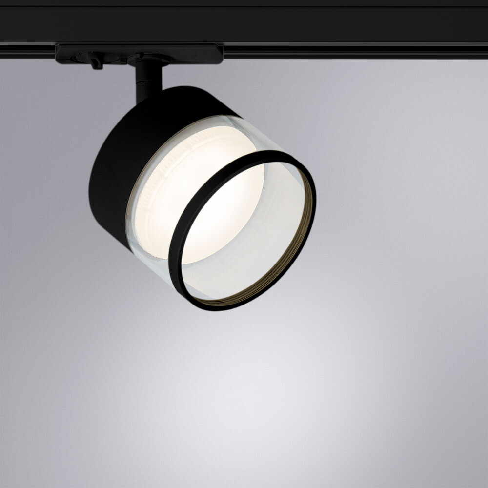 Трековый однофазный светильник Arte Lamp Faro A4893PL-1BK