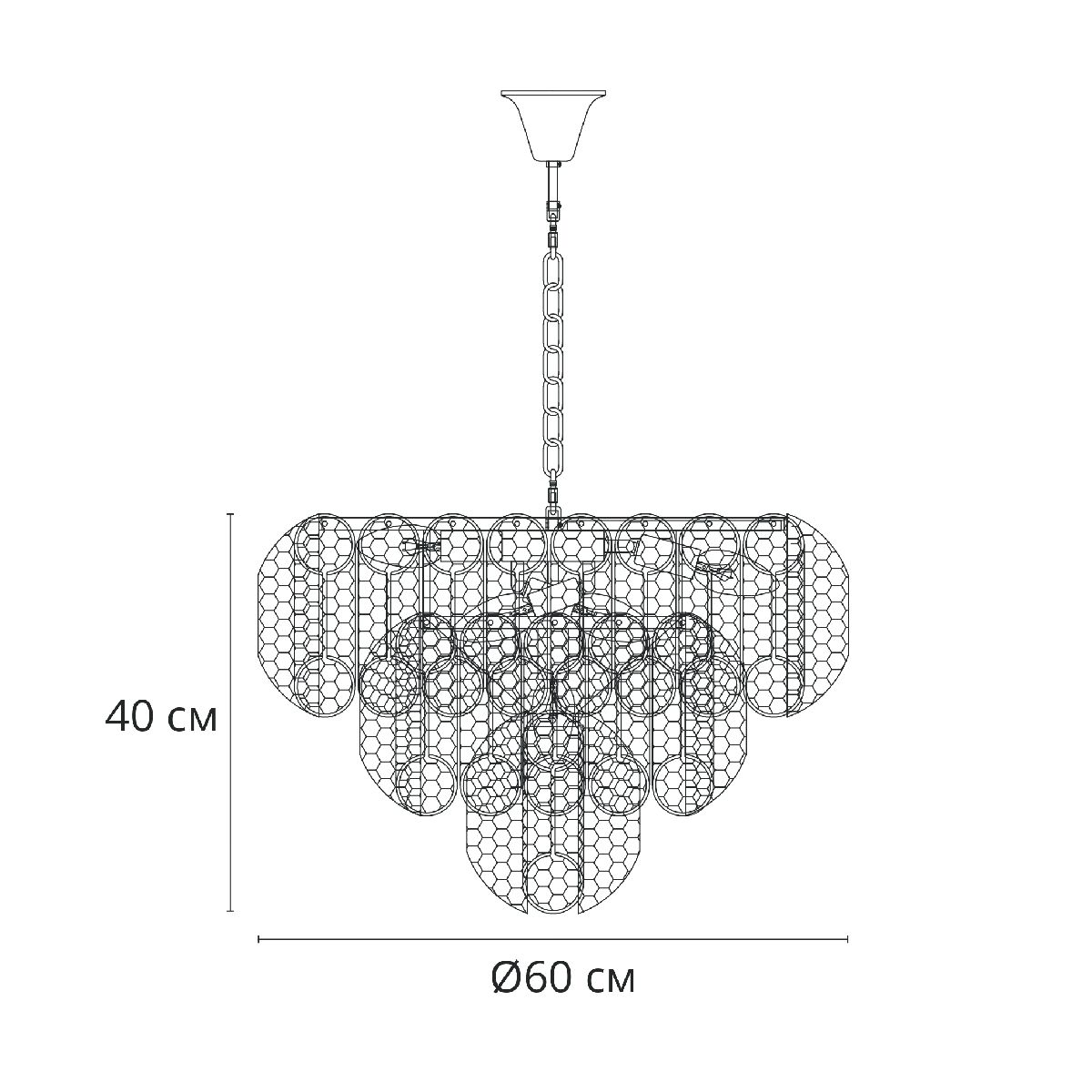 Подвесная люстра Arte Lamp Evelyn A4073LM-12PB