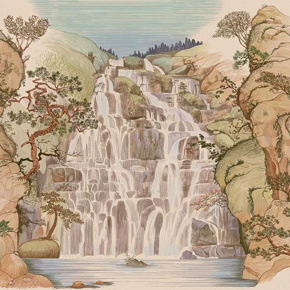 Панно Coordonne 9000001N Fallingwater Summer