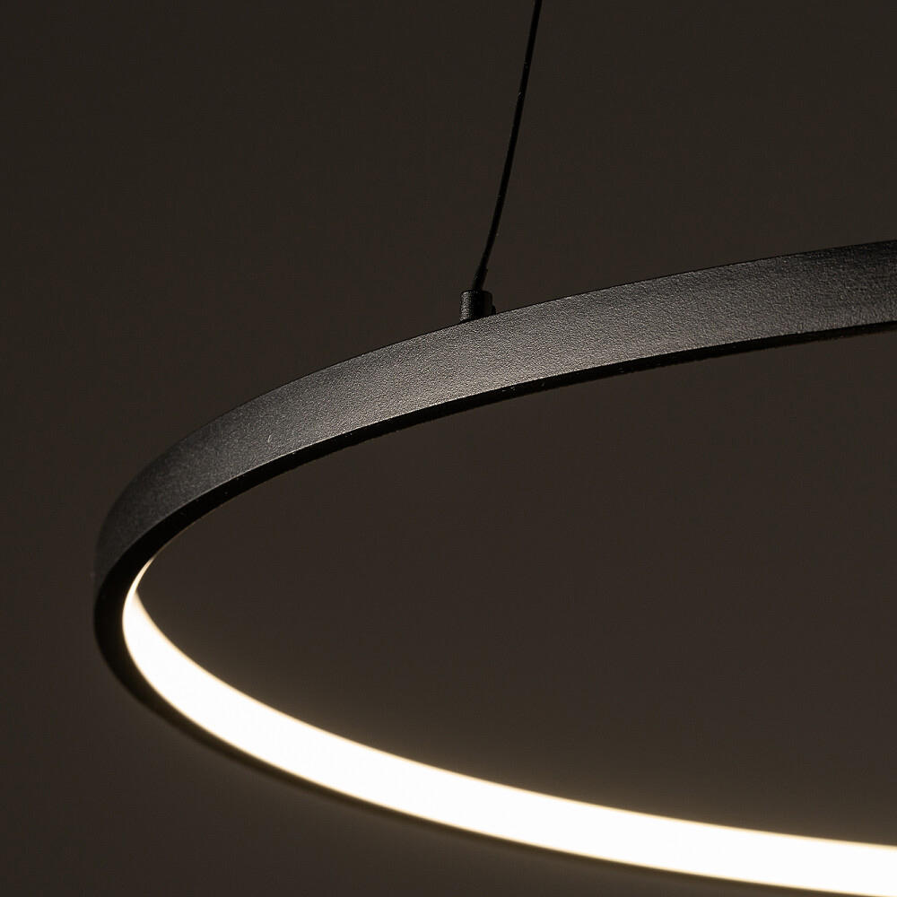 Подвесной светильник Nowodvorski Circolo Led M Black 10862