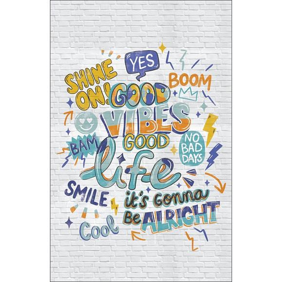 Панно Caselio 104786904 Good Vibes Multicouleurs