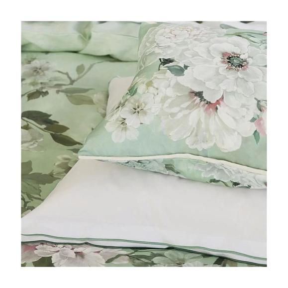 Подушка CCDG1490, Fleur Blanche, Eau de Nil, Designers Guild 50 x 50см
