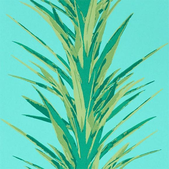 Обои Sanderson 216648 Yucca Sky/Green