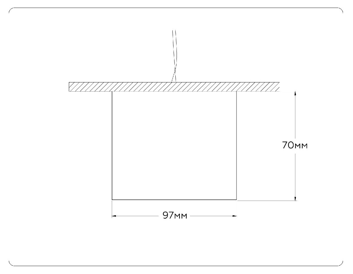 Накладной светильник Ambrella Light GX Standard Tech Techno Spot TN52882