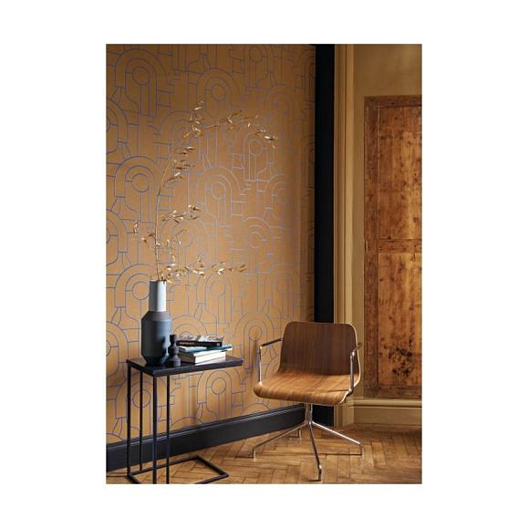 Обои Casadeco 88412519 Arty Bleu indigo