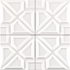 CERAMICHE GRAZIA FORMELLE Milano Bianco