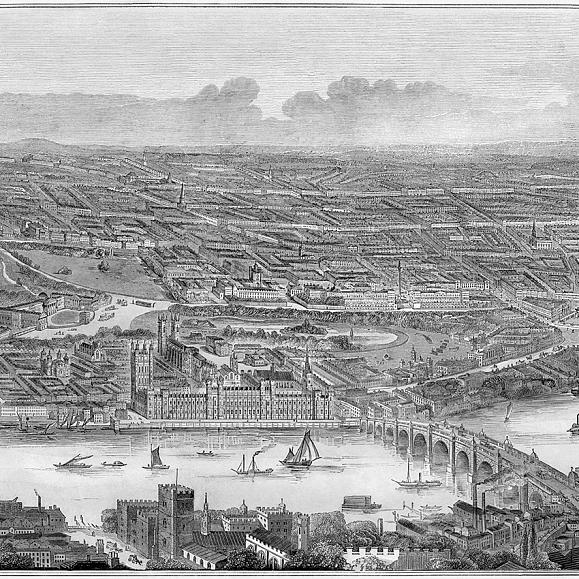 Панно Little Greene 0286THLATIT Thames Latitude