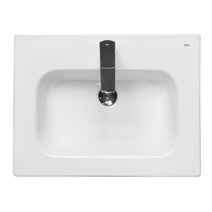 Roca Victoria-N UNIK Раковина подвесная 60x46x16см., с 1 отв., цвет: белый