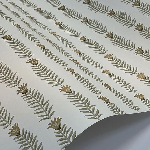 Обои York RP7343 Eden White & Metallic Gold