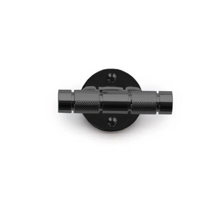 Bertocci Officina 01 Крючок двойной, подвесной, цвет: черный матовый