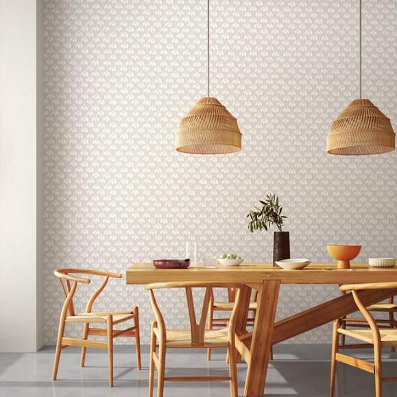 Обои Scion 112813 Snowdrop Pewter