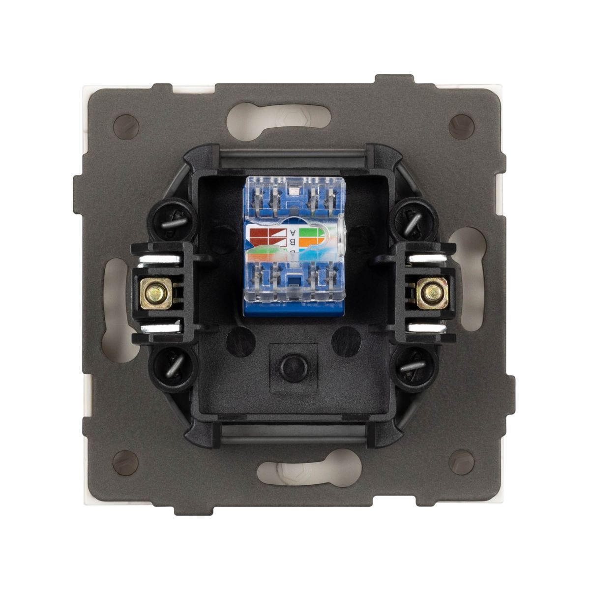Механизм компьютерной розетки Arlight SCT-TENDO-MPC1-PL-GD (RJ-45, CAT6) 054099