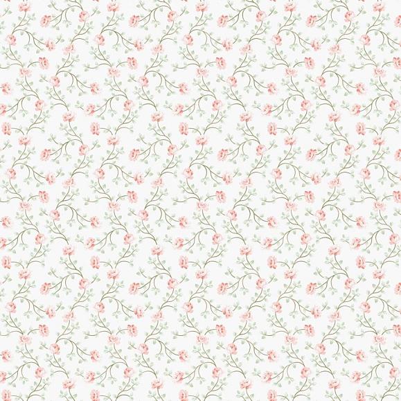 Обои Aura 1905-5 Petit Flowers Green