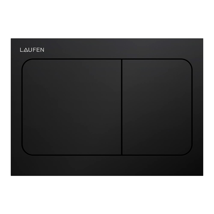 Laufen INEO AIR Клавиша смыва, цвет: черный матовый