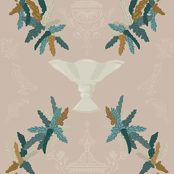 Обои Coordonne 8800063V Neo-Rococo Beige