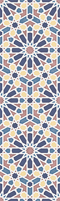 ALHAMBRA BLUE MEXUAR, 29,75x99,55