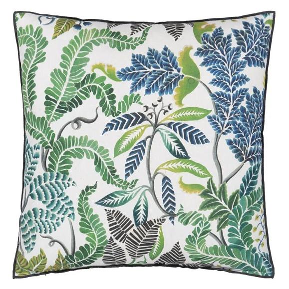Подушка CCDG1453, Brocart Decoratif Velours, Fuchsia, Designers Guild 55 x 55см